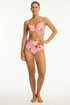 Sea Level Rosewood Cross Front Moulded Cup Bra